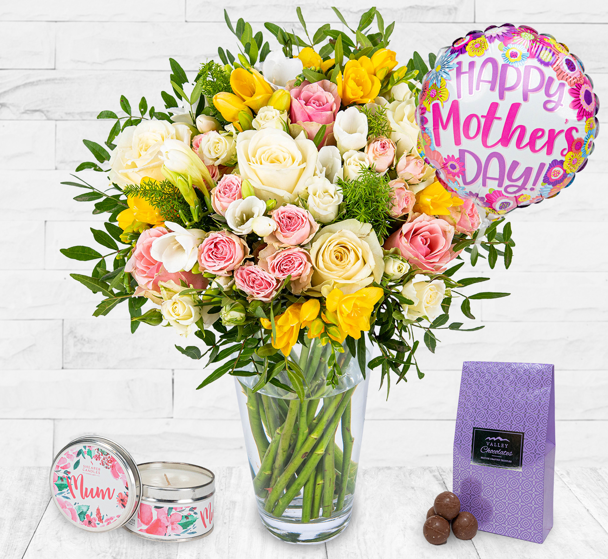 Rose and Freesia Bundle